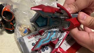 仮面ライダーゴーストに見守られながらおもちゃ紹介〜ミニウルトラマンオメガスラッガーetc…〜