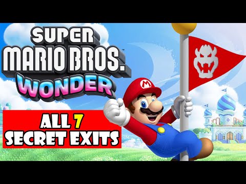 All 7 Secret Exits In Super Mario Bros Wonder!
