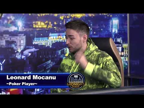 Leonard Mocanu la Midnight Poker TVshow  S4E5 - de la pian la masa de joc