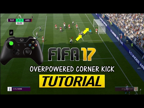 This is how you score corners on FIFA 17!! (FIFA 17 Tutorial)