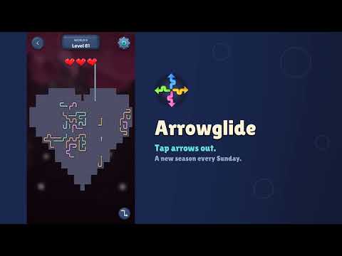 Arrowglide: Arrow Puzzle gameplay trailer thumbnail