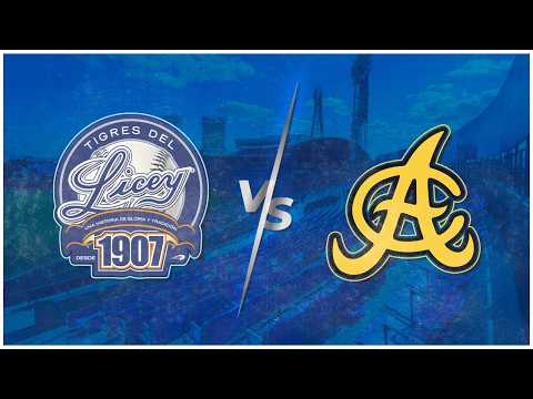 Águilas Cibaeñas Vs Tigres del Licey