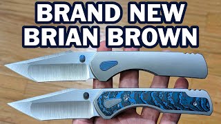 The Latest & Greatest Brian Brown Knife - Corvus - Slice Fine Knives Exclusive