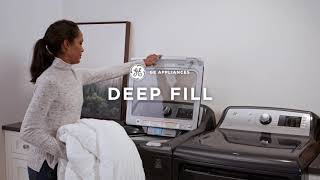 GE Appliances Top Load Washer with Deep Fill
