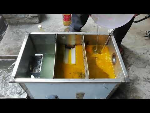 Oil and Grease trap ( OGT)/ Grease Separator #restaurant #kitchen #hospital #kitchen #jyotikitchen