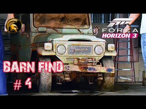 Forza Horizon 3 - Barn Find #4 Location (TOYOTA FJ40) Help & Guide