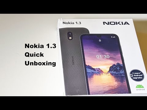 Nokia 1 3 Quick Unboxing