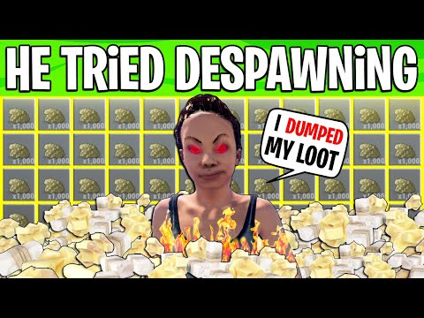 RAIDING LOOT DE-SPAWNERS - RICH CLAN ONLINE RAID (Modded Rust Raids)