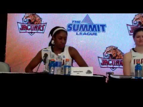 IUPUI WBB vs. NDSU Post Game Press Conference (3/8/14)