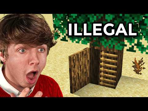 $1 vs $10,000 Illegal Bases in Minecraft!