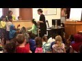 Zoe performs "Bottlecaps" by the Laurie Berkner Band at the Lowell Elementary Talent Show