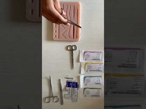 Sutura interrotta semplice - Simple interrupted suture