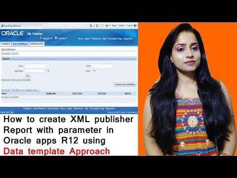 How to Create an XML Report in Oracle EBS
