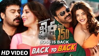 Khaidi No 150 Back To Back Video Songs | Chiranjeevi, Kajal | Rockstar Devi Sri Prasad