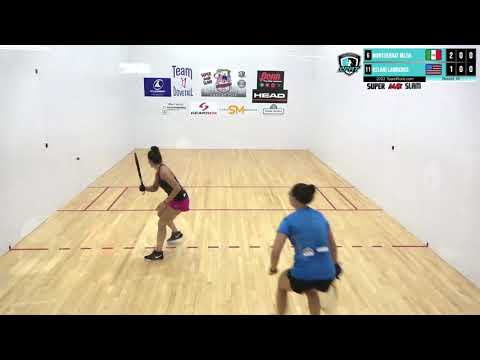 2022 TeamRoot.com SuperMAX Slam- Round of 16 - Montserrat Mejia vs Kelani Lawrence