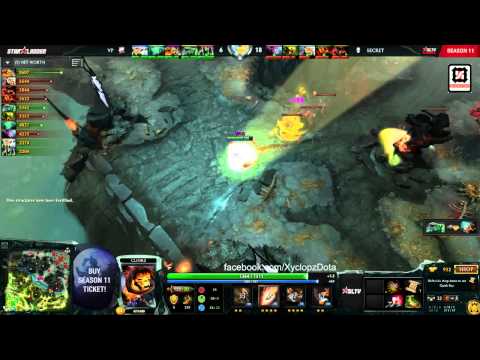 Secret vs Virtus Pro (Starladder XI Europe - Groups) - Xyclopz