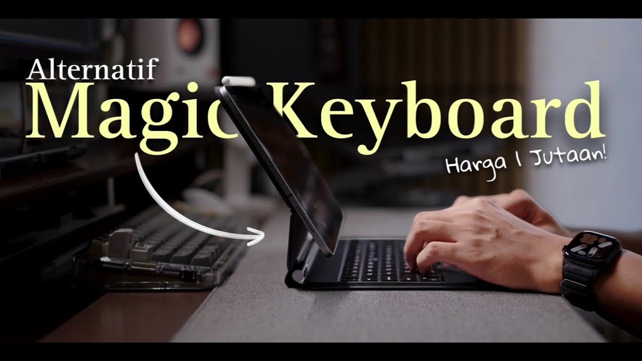 Alternatif Magic Keyboard iPad Harga 1 Jutaan?!! NIX Floating Magnetic Magic Keyboard Review