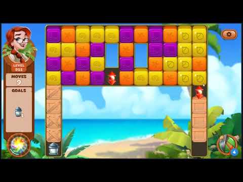 Lost Island Blast Adventure Level 911 - NO BOOSTERS 🏝️ | SKILLGAMING ✔️