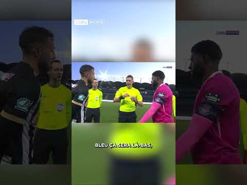 😅 La séquence lunaire avec l'arbitre M.Bollengier et les joueurs d'Angers et de Toulouse ! 👀 #Shorts