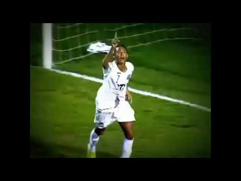 Primeiro gol de Neymar na carreira