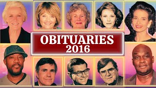 Deaths in 2016s Part 03 OBITUARIES TV
