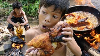 Survival In The Rainforest - Cooking Chicken Recip