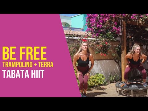 Jill Cooper Tabata HIIT Floor and Trampoline Workout