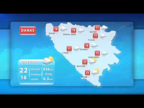 Vremenska prognoza 6.4.2014