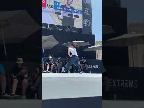 FISE WDSF Breaking Series - Bgirl battle - Bgirl Solid vs Bgirl Sasha Fox