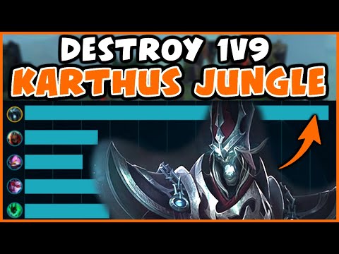 PLAY KARTHUS JUNGLE CORRECTLY | Challenger Karthus - League of Legends