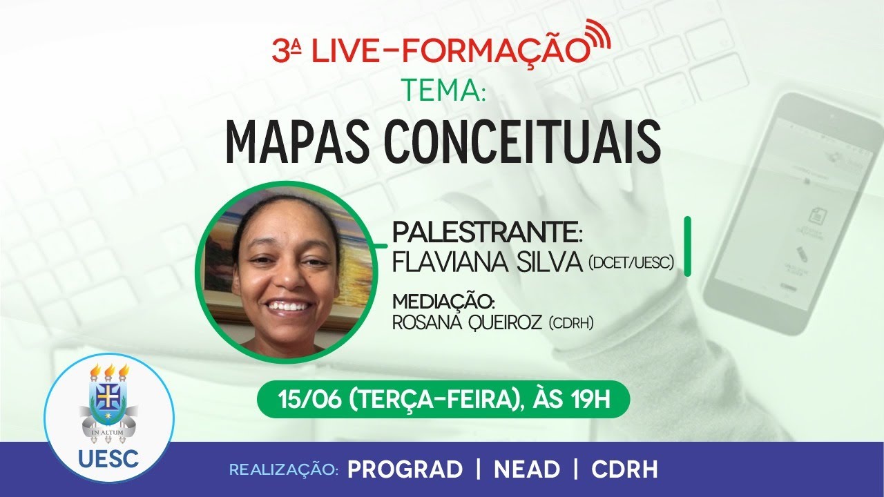 3ª Live-Formação - Tema: Mapas Conceituais