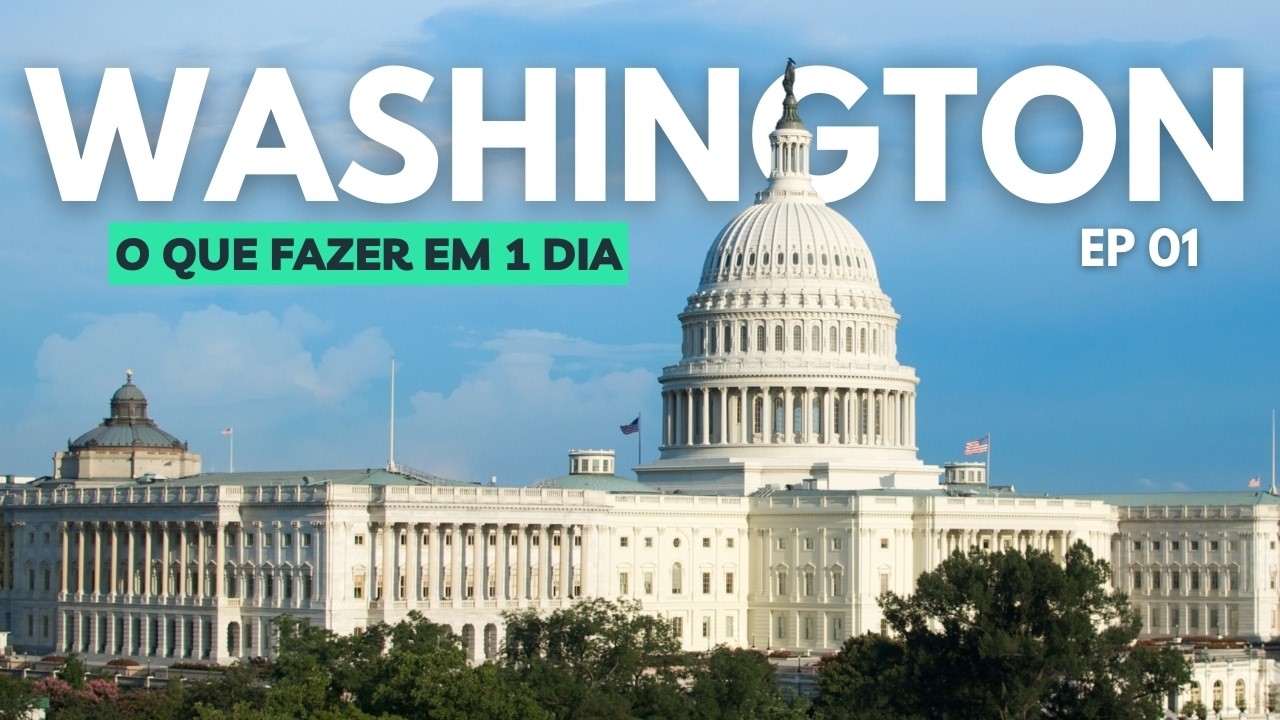 O que fazer em Washington DC em 1 dia saindo de Nova York | BATE E VOLTA