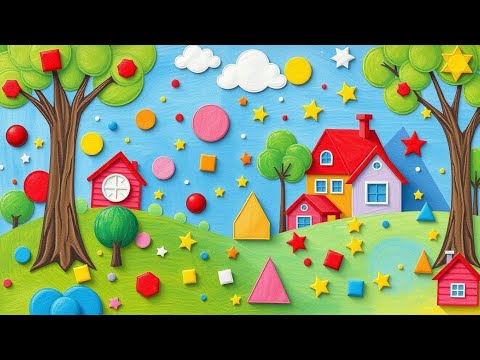 Learn shapes song for Kids | Nursery rhymes
