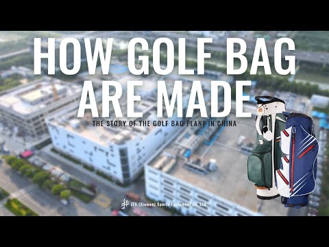 How Golf Bags Are Made? 🏅 Inside a Professional Golf Bag Factory Tour