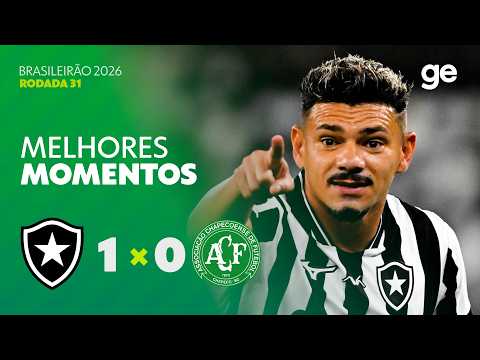 Gols e melhores lances de Botafogo x Chapecoense