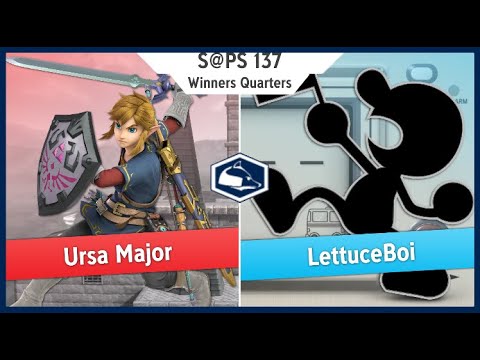 S@PS 137 Ultimate Singles - Ursa Major(Link) vs LettuceBoi(Game&Watch) Winners Quarters