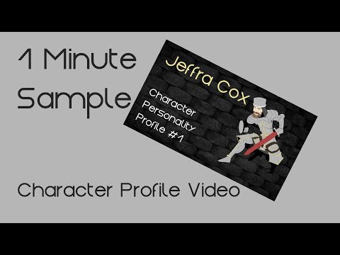 Jeffra Cox | 1 Minute Sample | Dungeons and Dragons