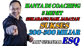 Download lagu ARY GINANJAR - CUKUP 5 MENIT COACHING BISA LANGSUNG SUKSES ?? #ARYGINANJAR #ESQ mp3