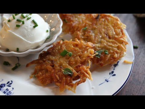 Crispy Potato Latkes Recipe | Super Crispy & Simple