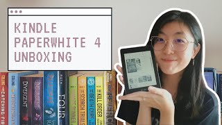 i bought a kindle! | paperwhite 4 unboxing