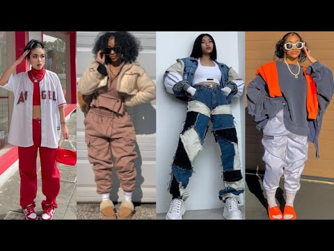 Streetwear tomboy outfit ideas🔥🔥|| 2022 fashion trends🔥🔥