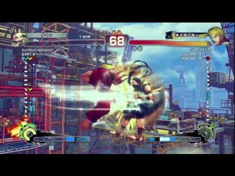 SSF4 AE 2012 KEN VS IBUKI 2012 1 21 0 25 19