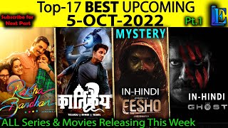 Top-17 Upcoming 5-OCT OTT Hindi Web-Series Movies Pt.1 #Netflix#Amazon#SonyLiv#Disney+ #zee5
