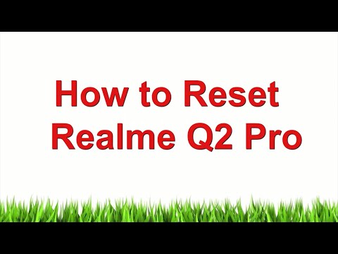 How to Hard Reset Realme Q2 Pro - Pattern Unlock