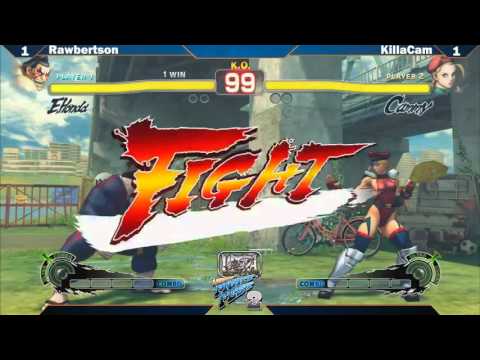 LFF2   Rawbertson E  Honda vs KillaCam Cammy   USF4   Winners Bracket Round 2