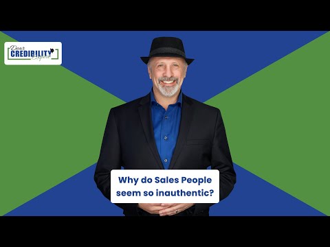 Why do Sales People seem so inauthentic? (DCE 048)