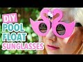 DIY Pool Float Sunglasses + Free Printable