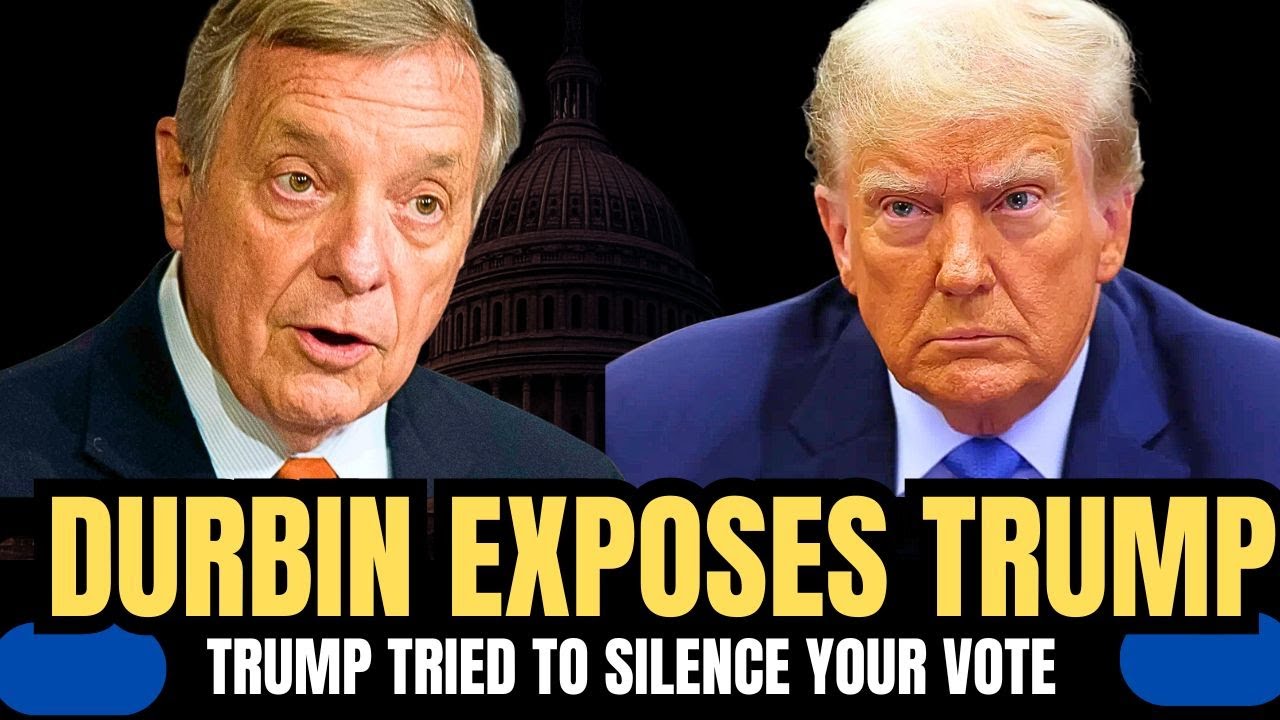 Durbin Exposes Trump’s War on Voting Rights — The Chilling Truth MAGA Won’t Admit