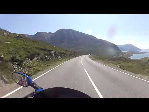 Lewis and Harris | Stornoway to Tarbert on board motorcycle Honda CBR1100xx Super Blackbird Prt 2