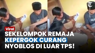 Harus Diusut! Remaja di Sampang Diduga Coblos Surat Suara di Luar TPS Bersama-sama, Ini Kata Bawaslu